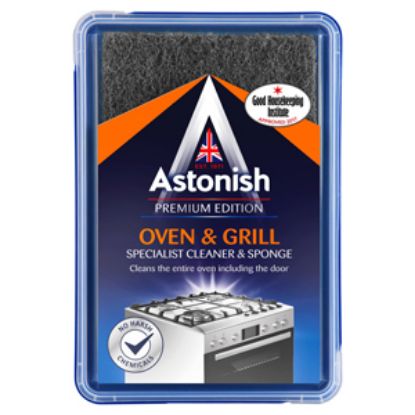 Picture of Astonish Oven & Grill Cleaner & Sponge 250g  x6